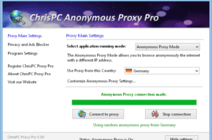ChrisPC Anonymous Proxy Pro 9.24.0308