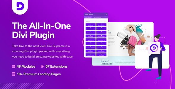 Divi Supreme Pro 4.9.97.22 - Divi Plugin for Building Amazing Divi Websites
