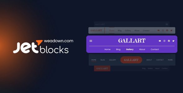 JetBlocks 1.3.15 - Header & Footer plugin for Elementor