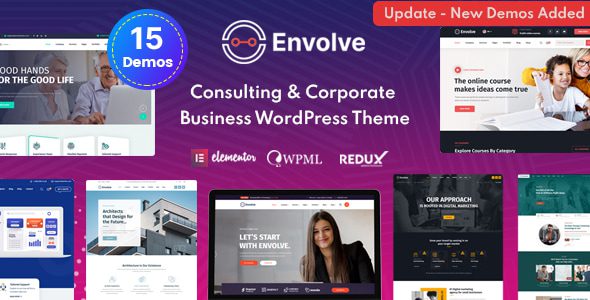 Envolve 2.2 - Consulting Business WordPress Theme Envolve 2.2 - Consulting Business WordPress Theme