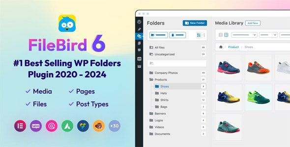 FileBird 6.4.2 - WordPress Media Library Folders