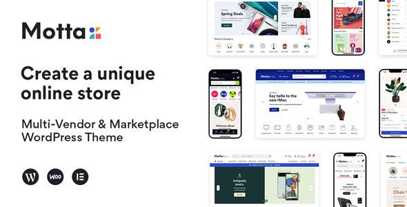 Motta 1.3.9 - Multi-Vendor and Marketplace WordPress Theme